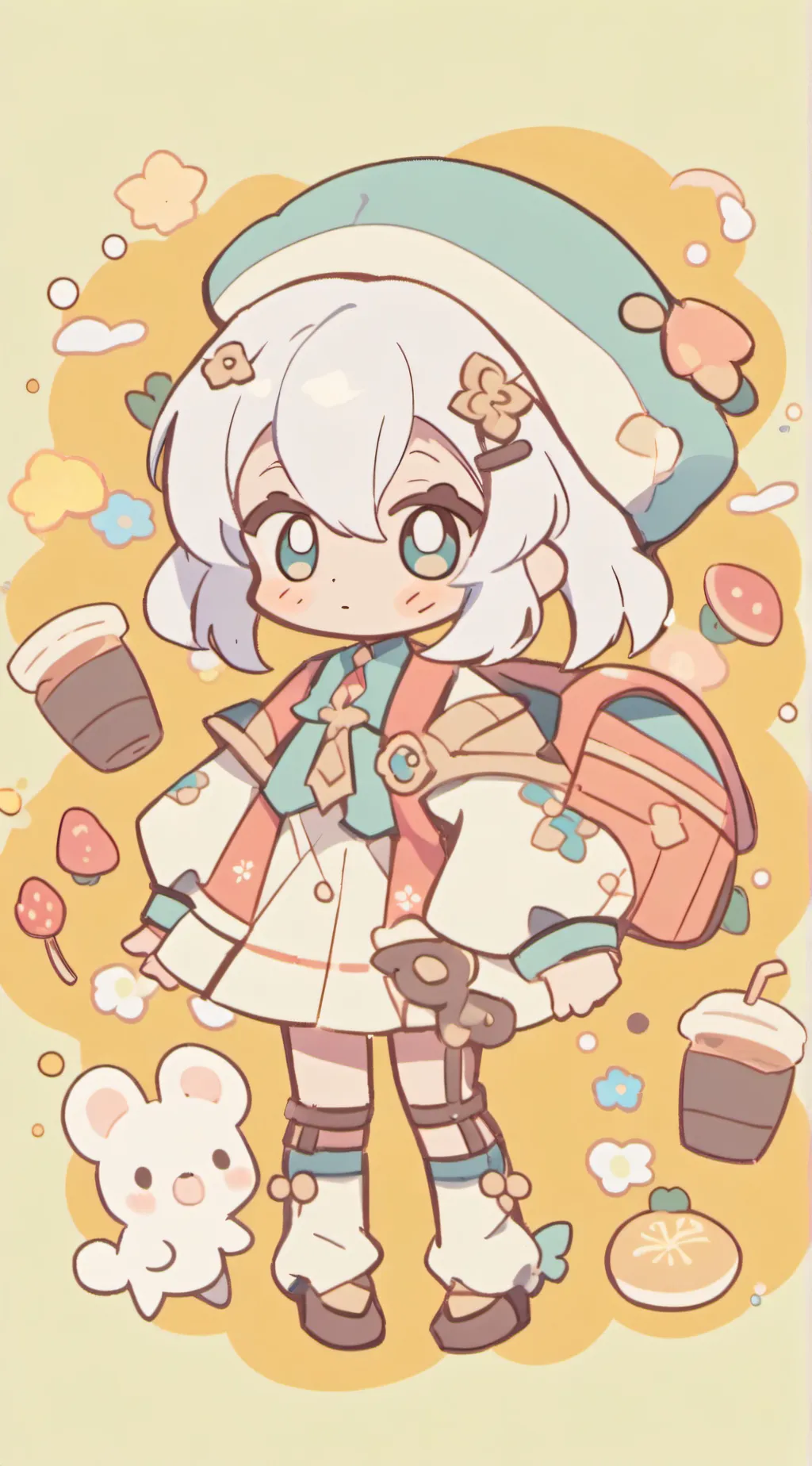 ai character: Pomni background