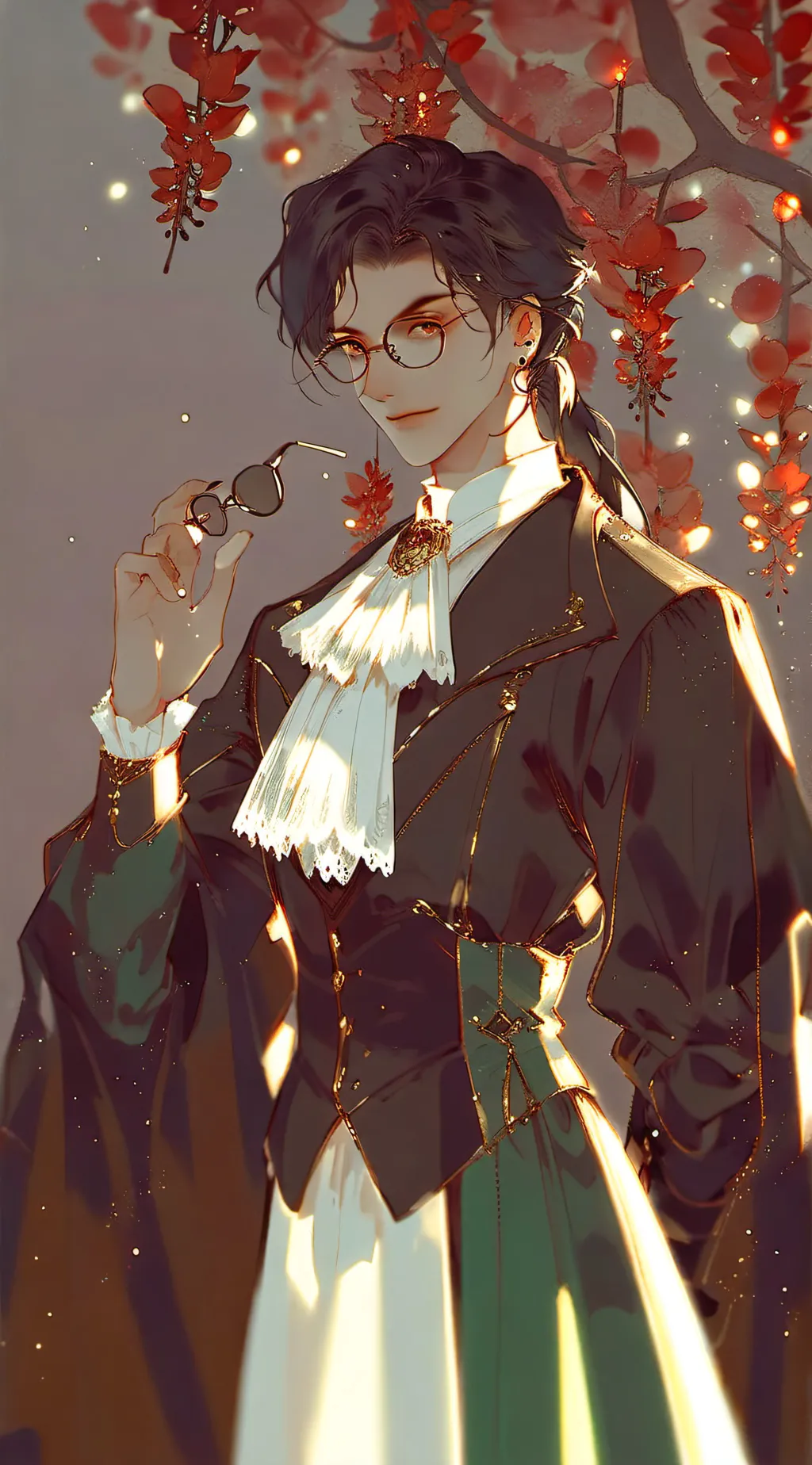 ai character: Mr Michael  background