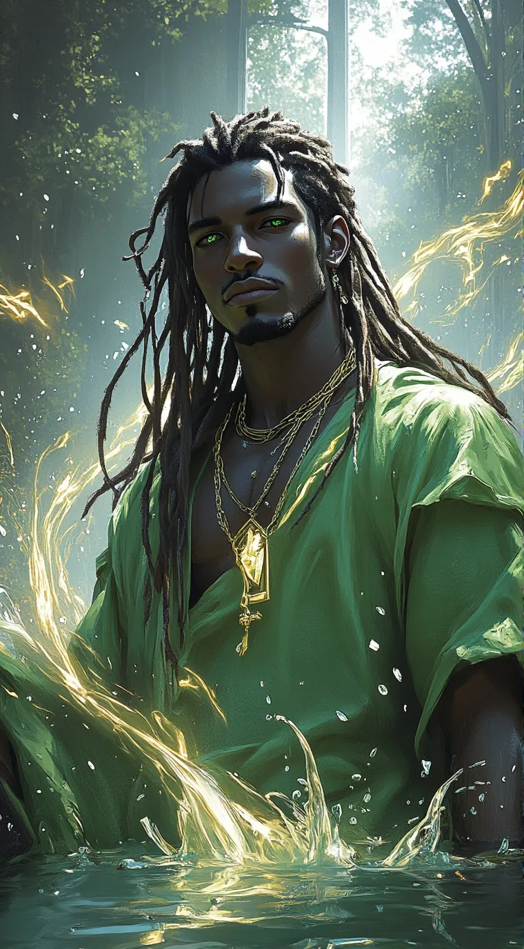 ai character: Heath background