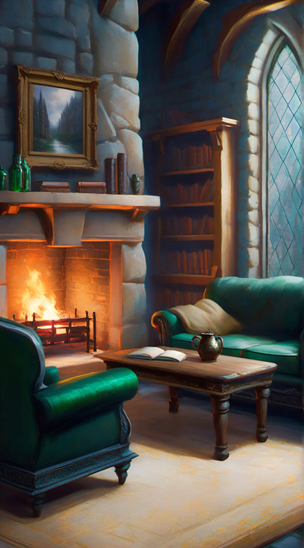 ai character: The Slytherin Boys background