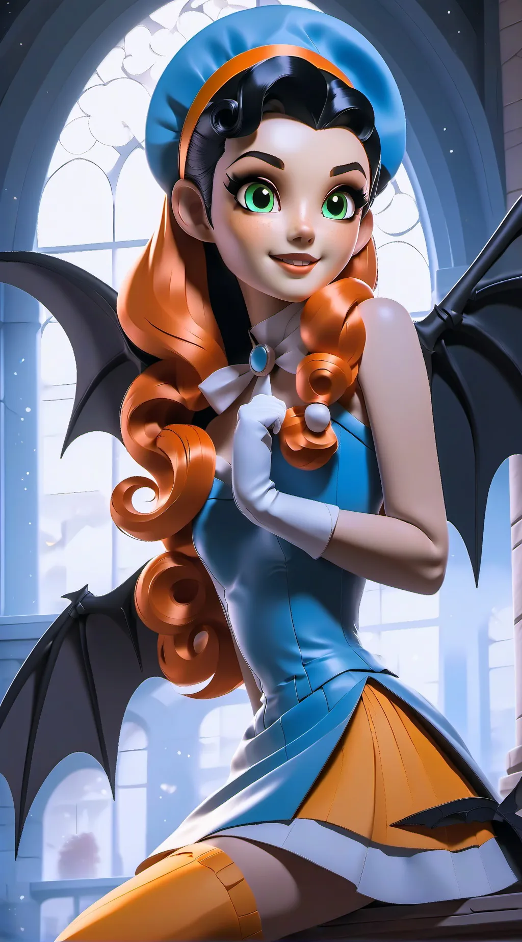 ai character: Sweetypie background