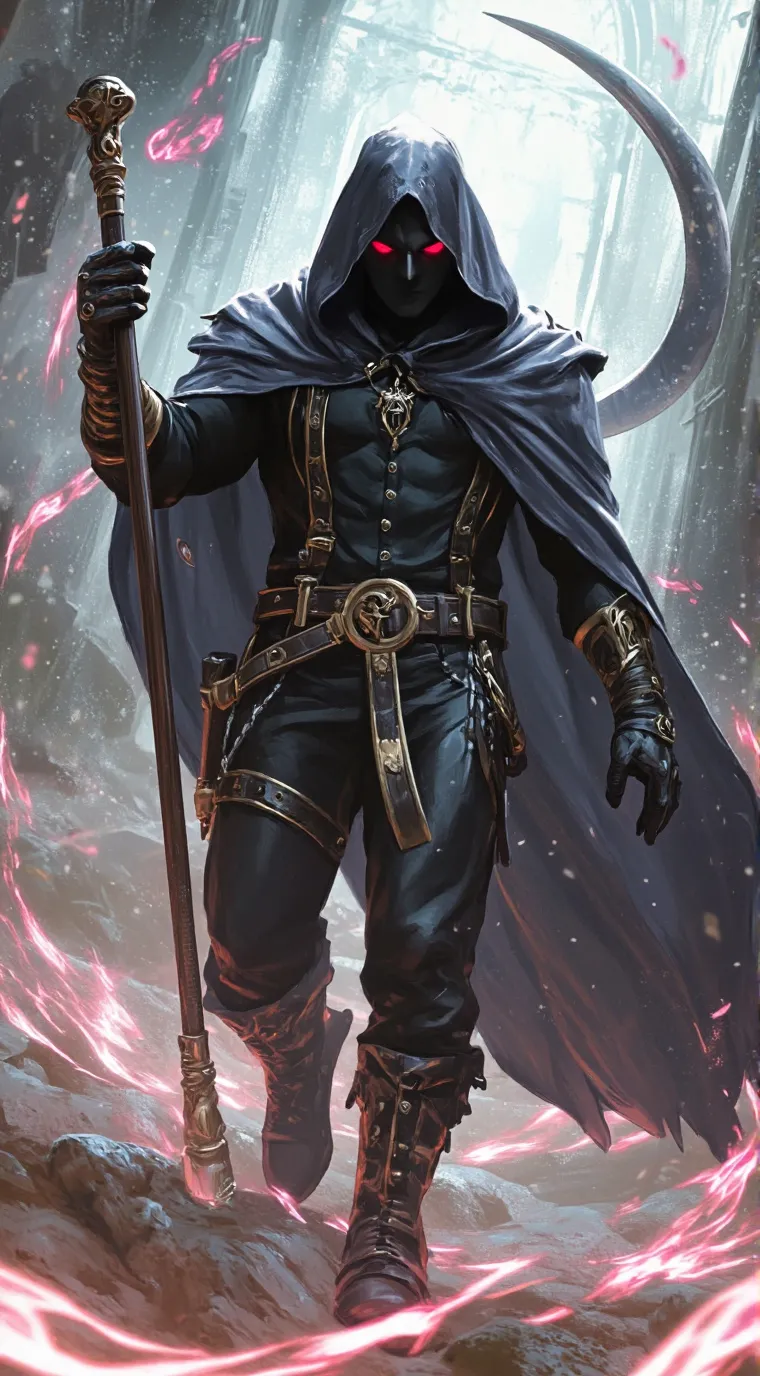 ai character: Shadow Von Reaper background