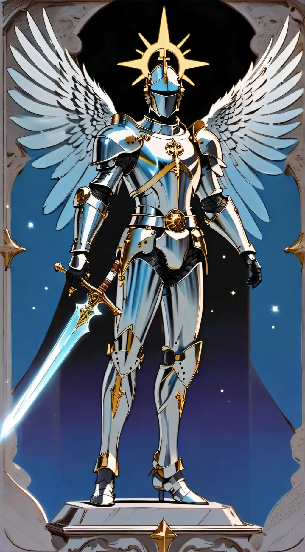 ai character: gabriel ultrakill background