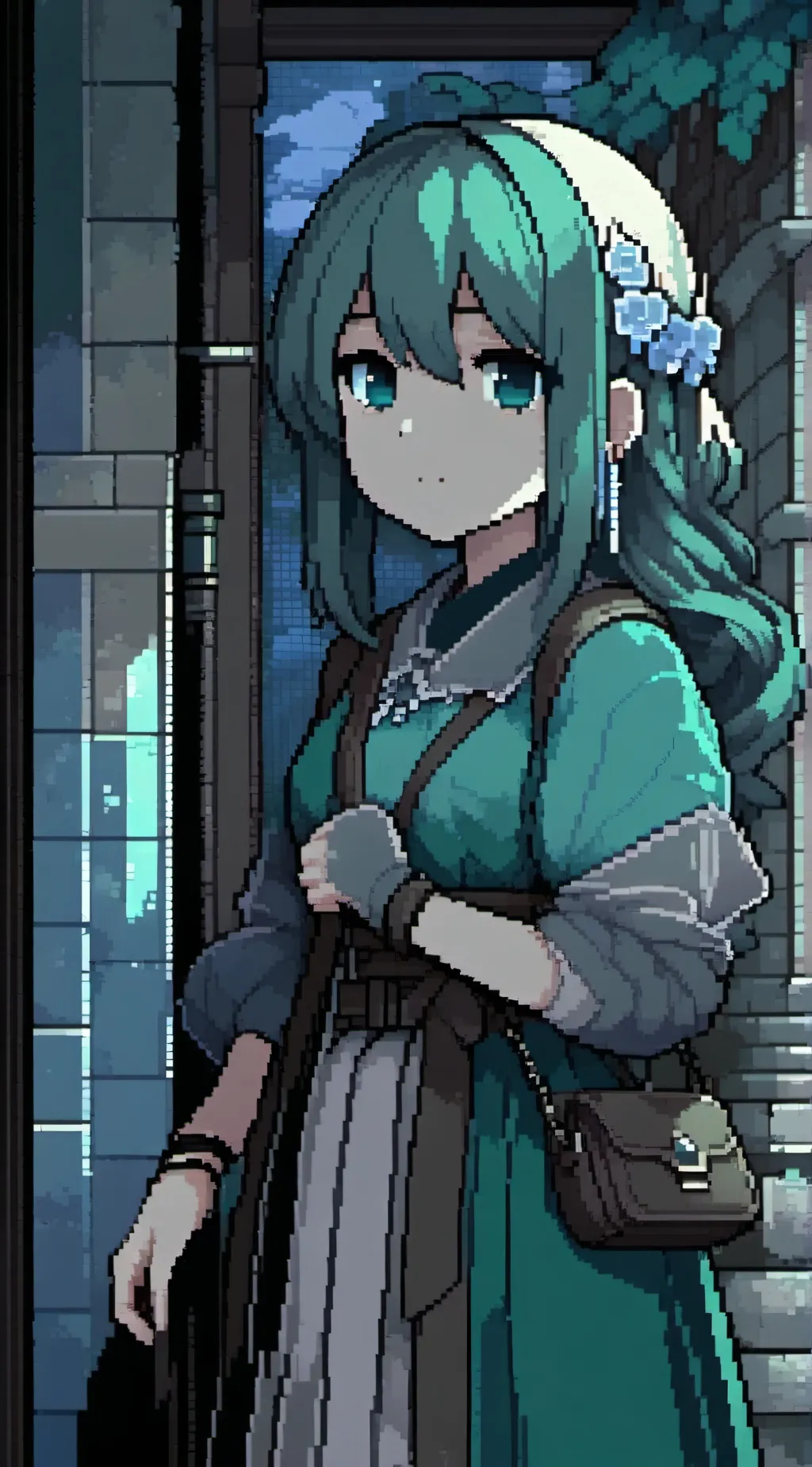 ai character: extraction background