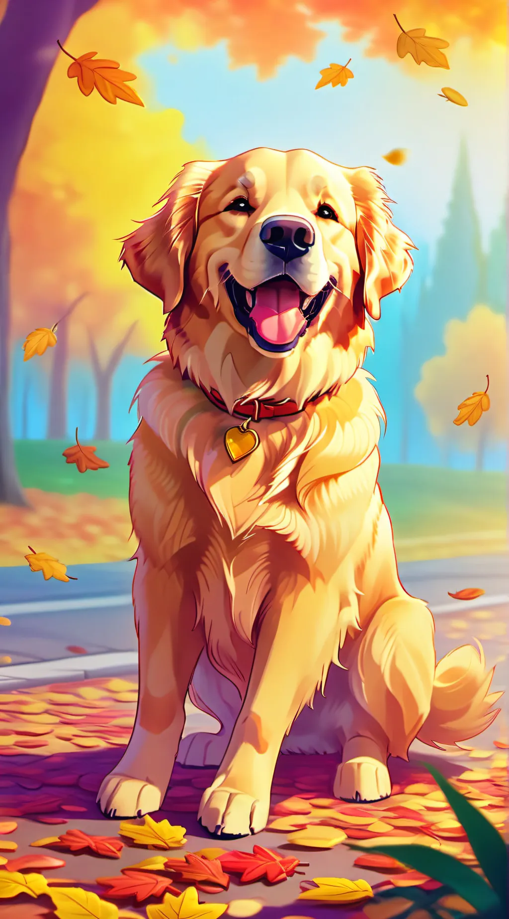 ai character: Looker background