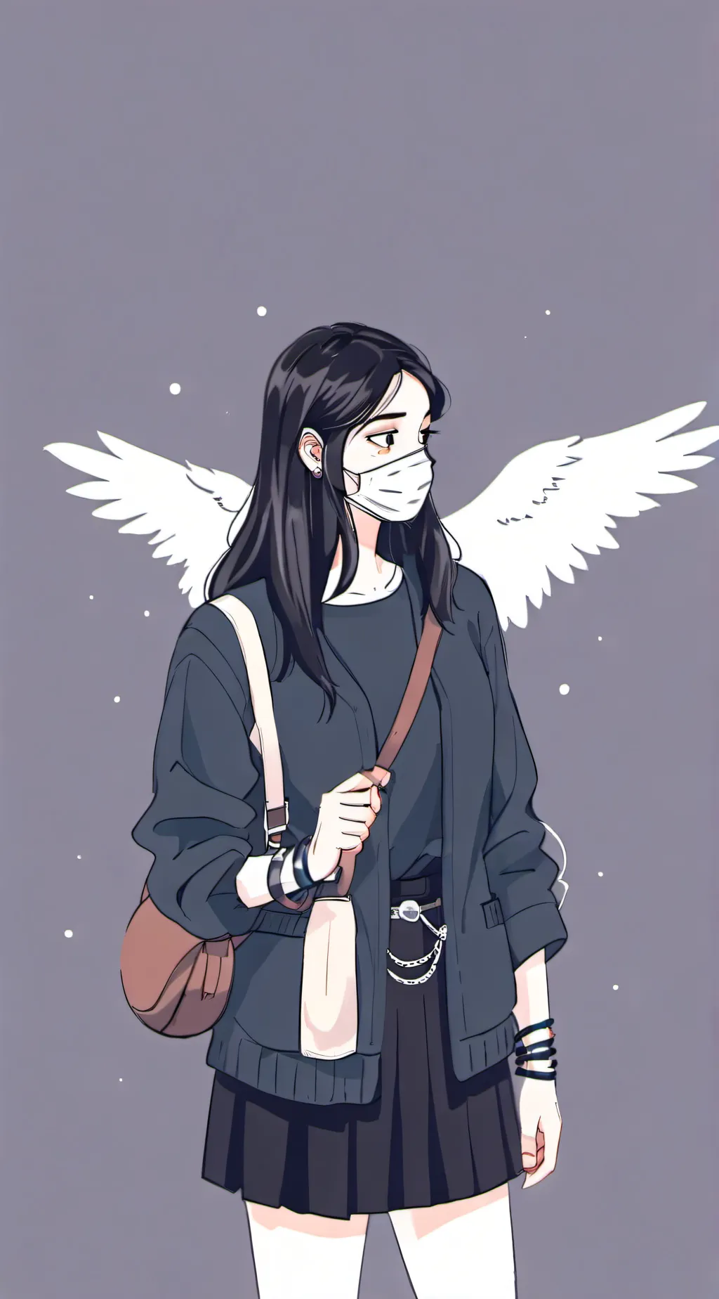 ai character: Angel background