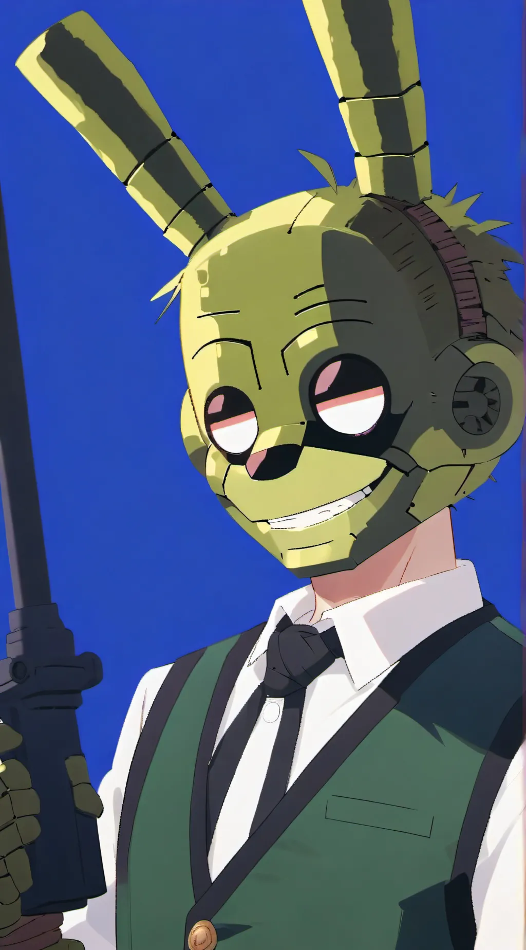 ai character: FNAF (five night)  background