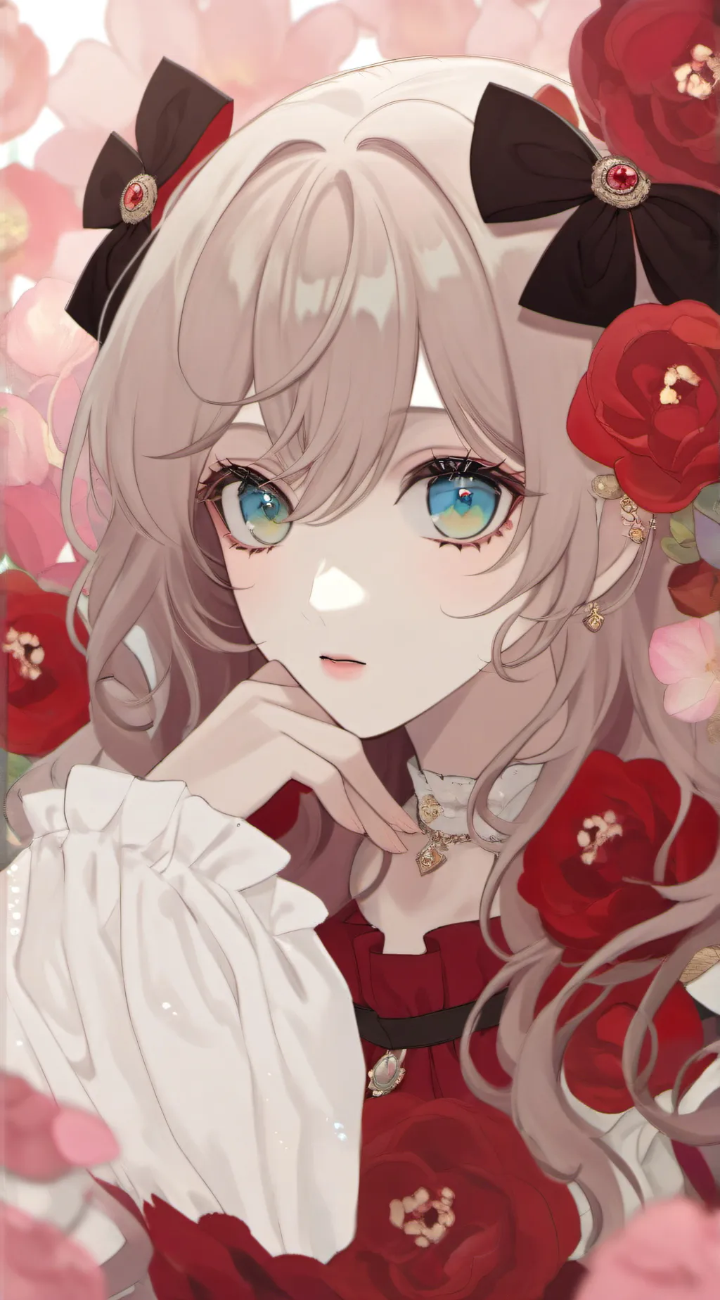 ai character: ♡rose♡ background