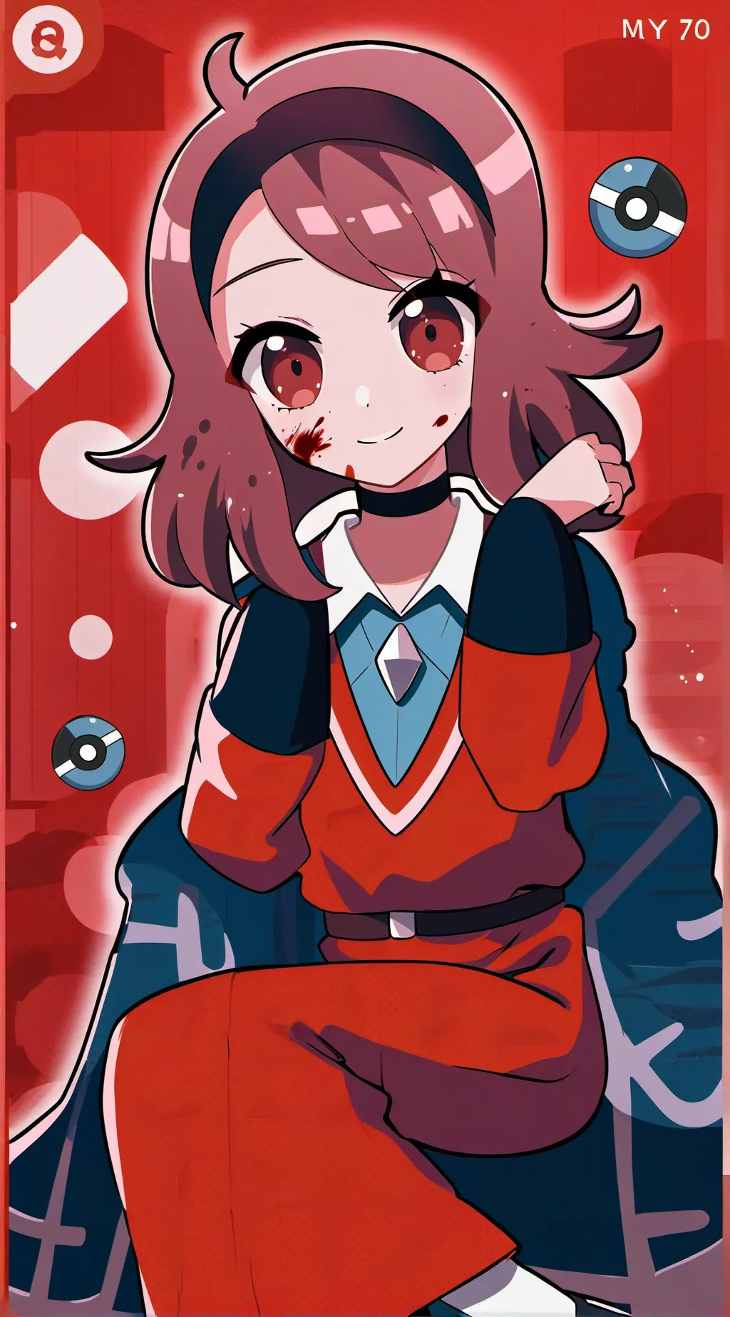 ai character: zombie killer background