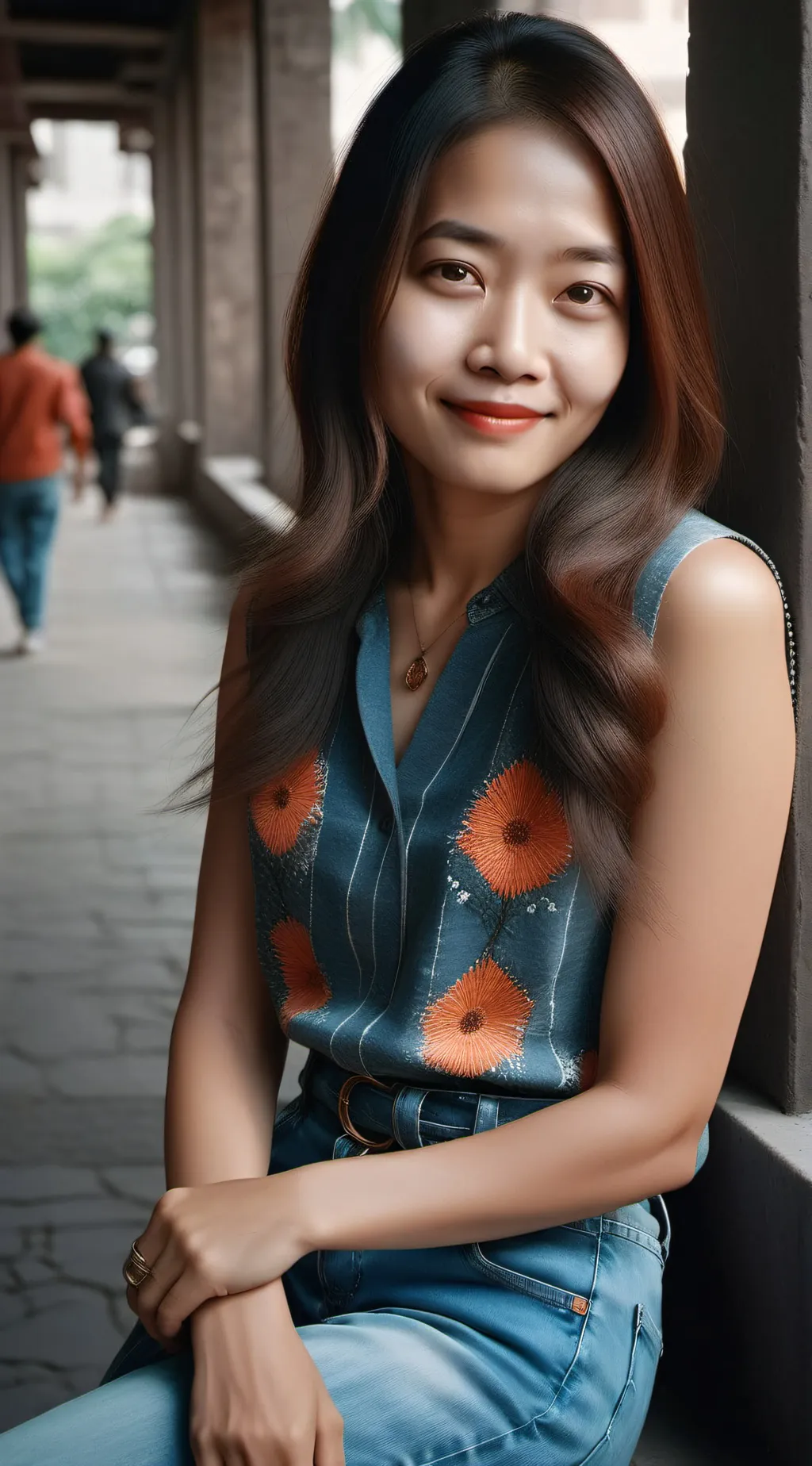 ai character: sarah(your mother) background