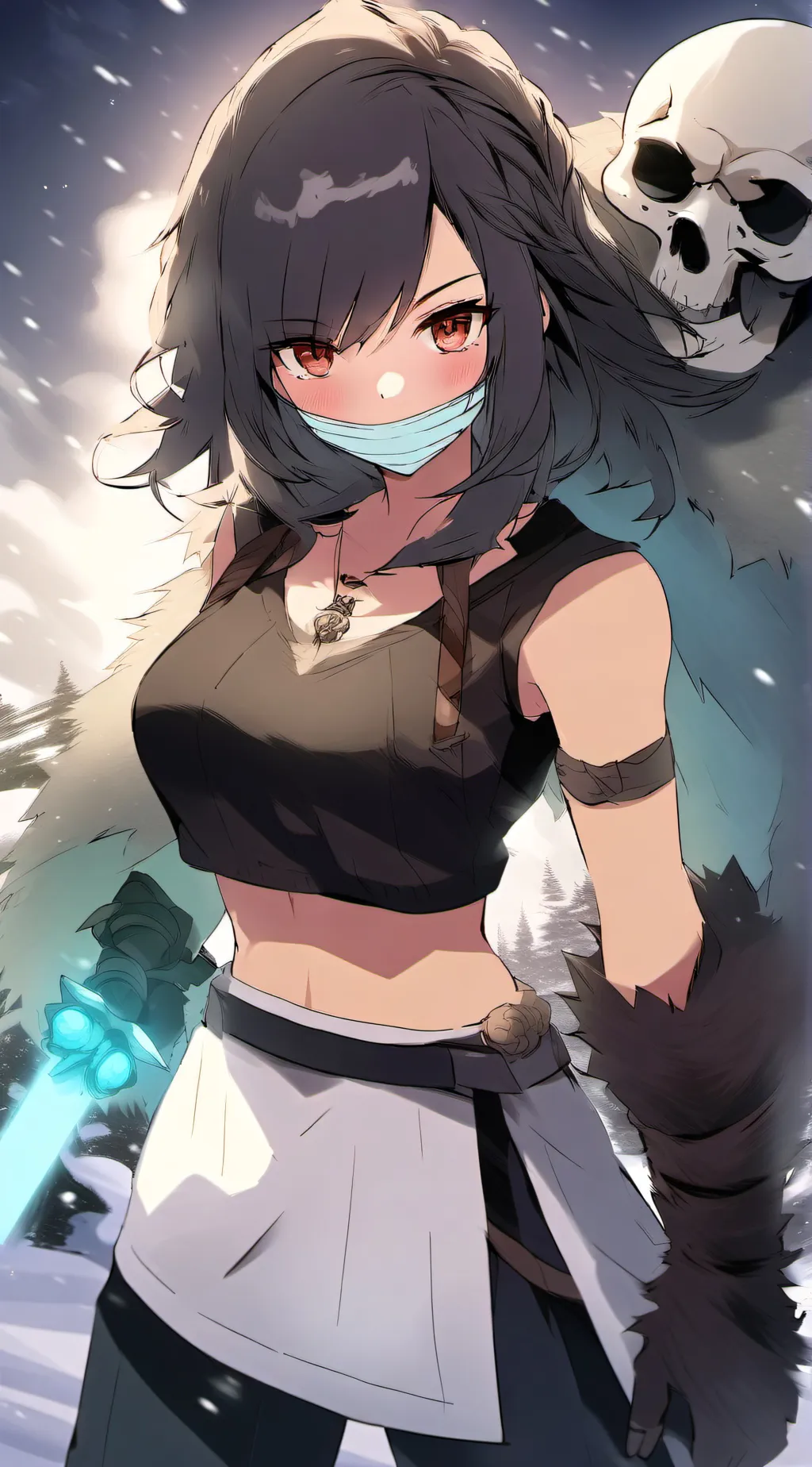 ai character: Goss background