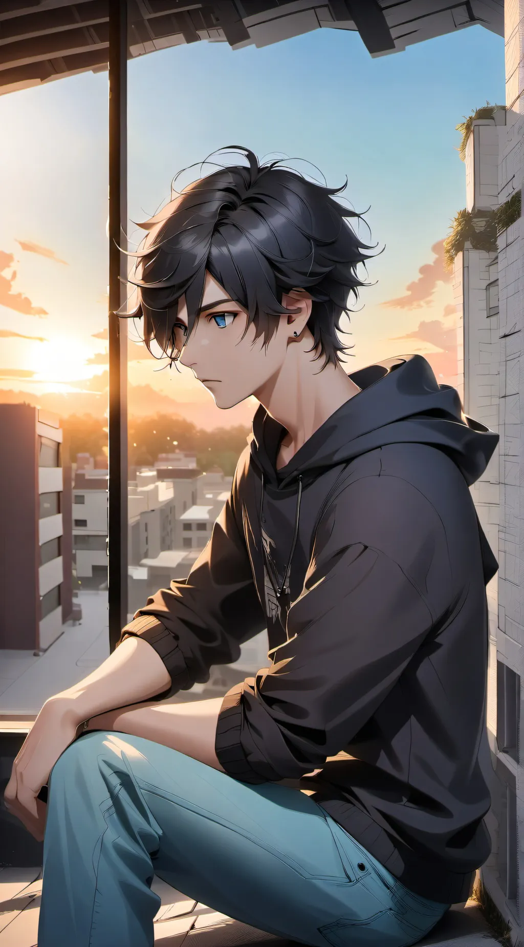 ai character: ・Devon・ background