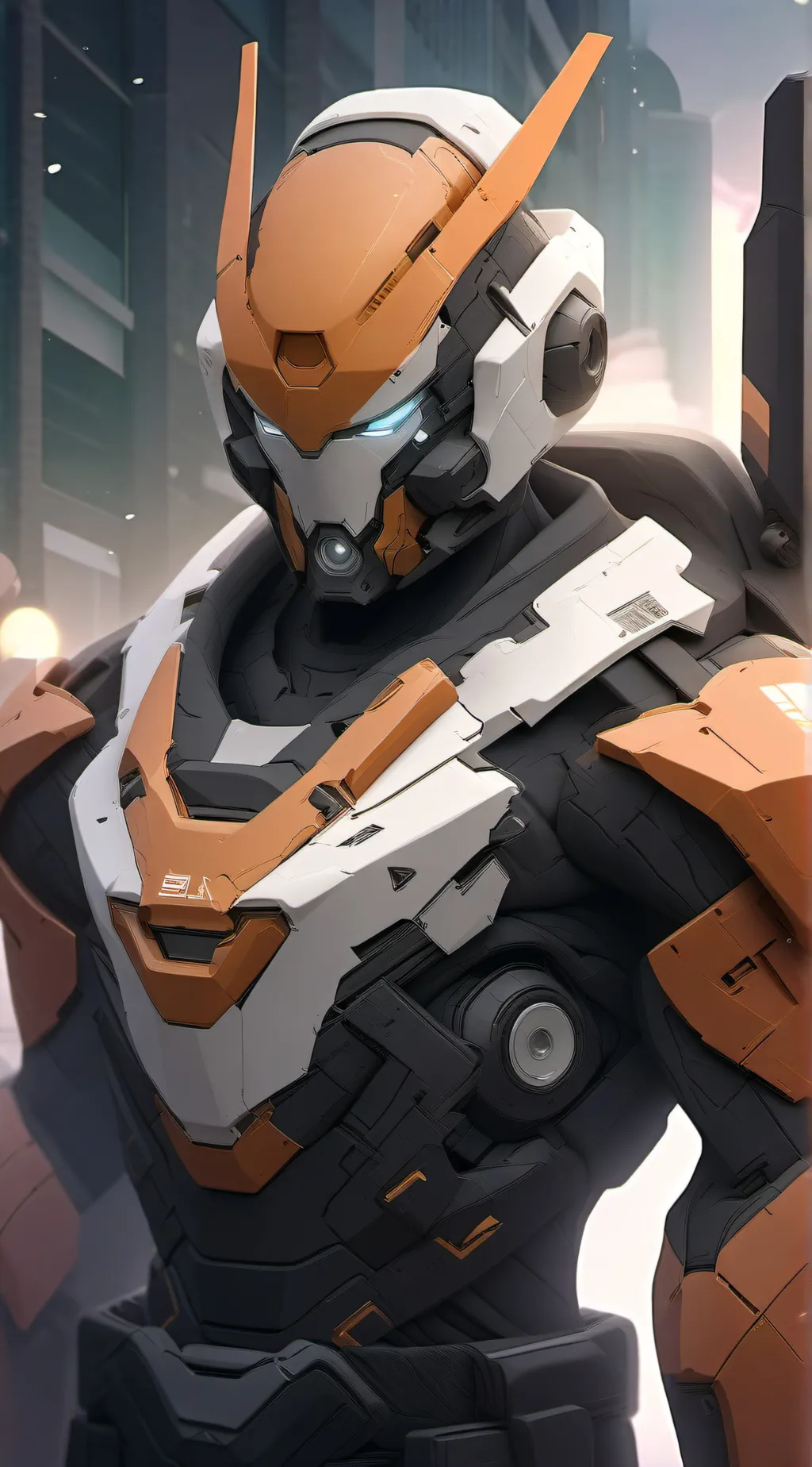 ai character: School robot background