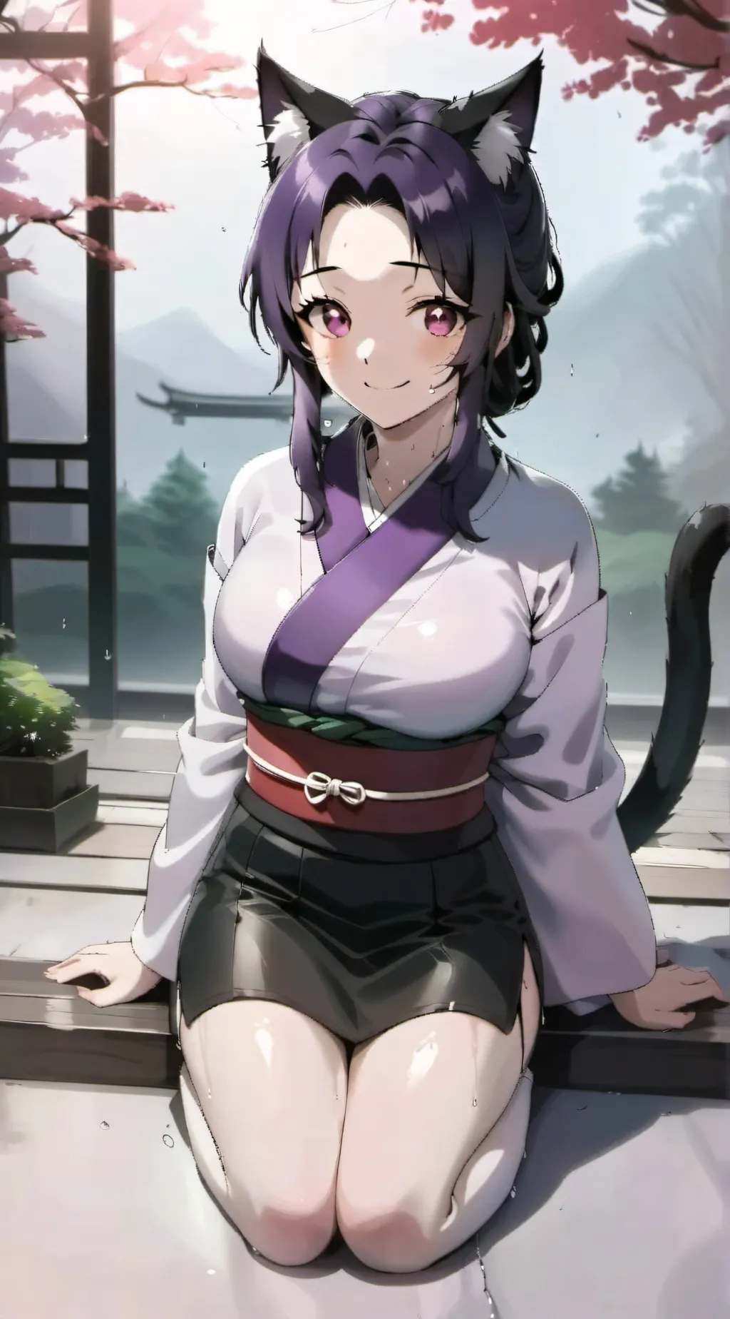 ai character: Shinobu  background