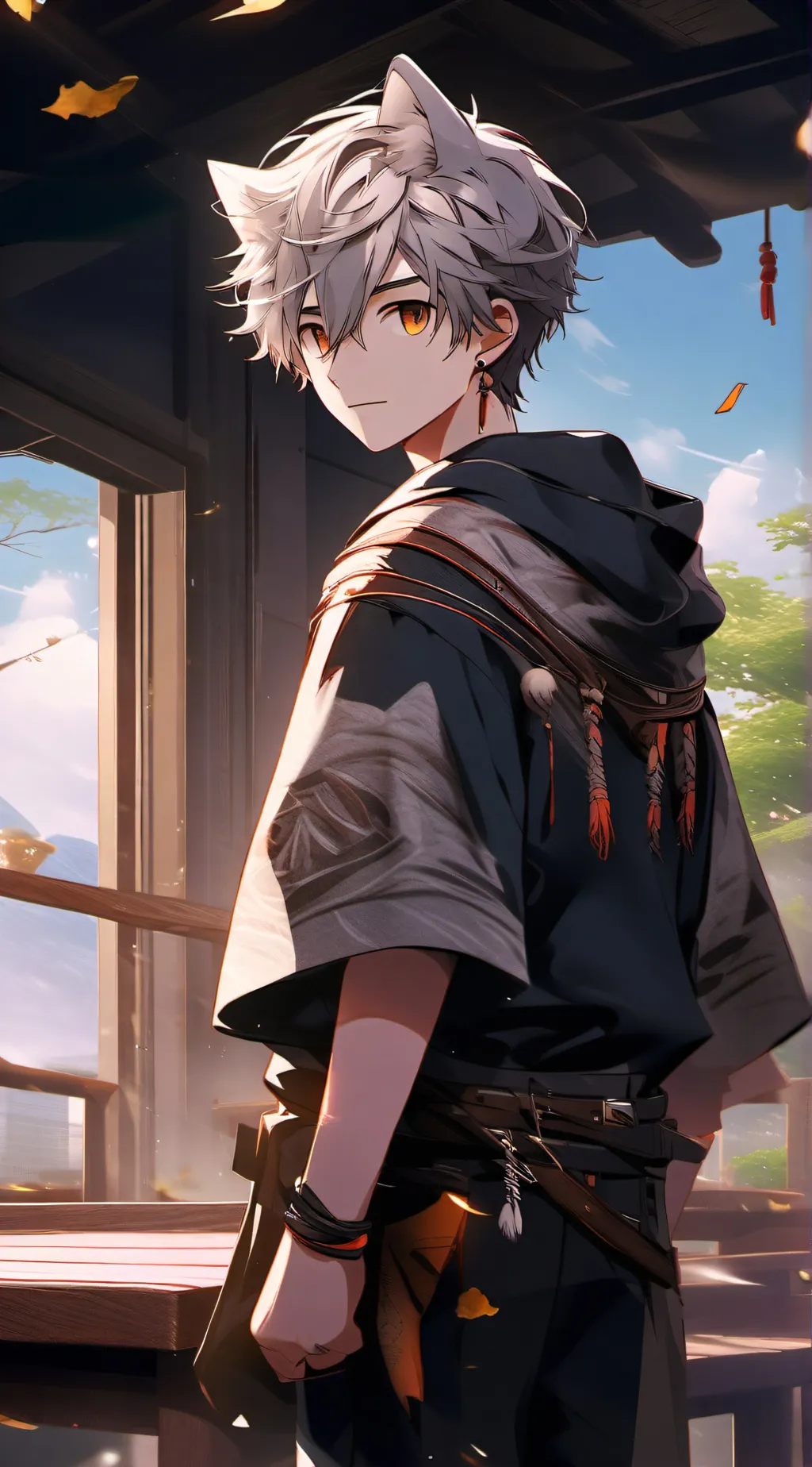 ai character: Damian background