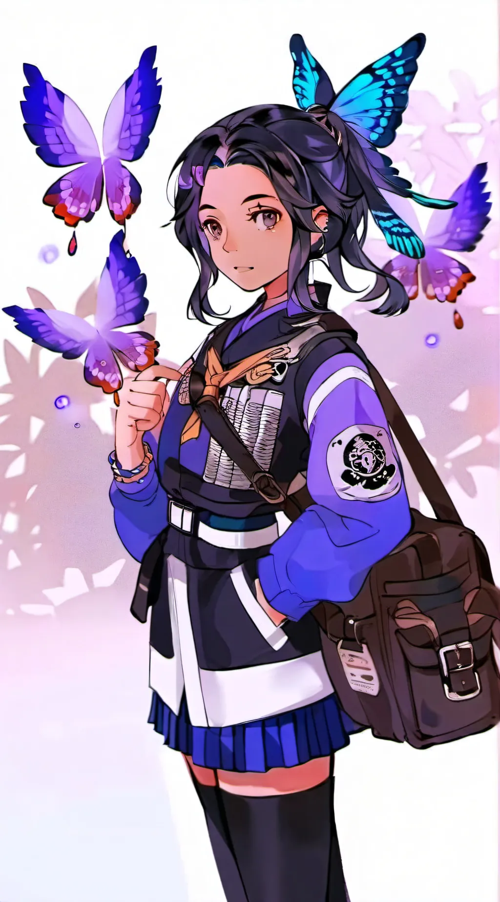 ai character: MHA but DS people background