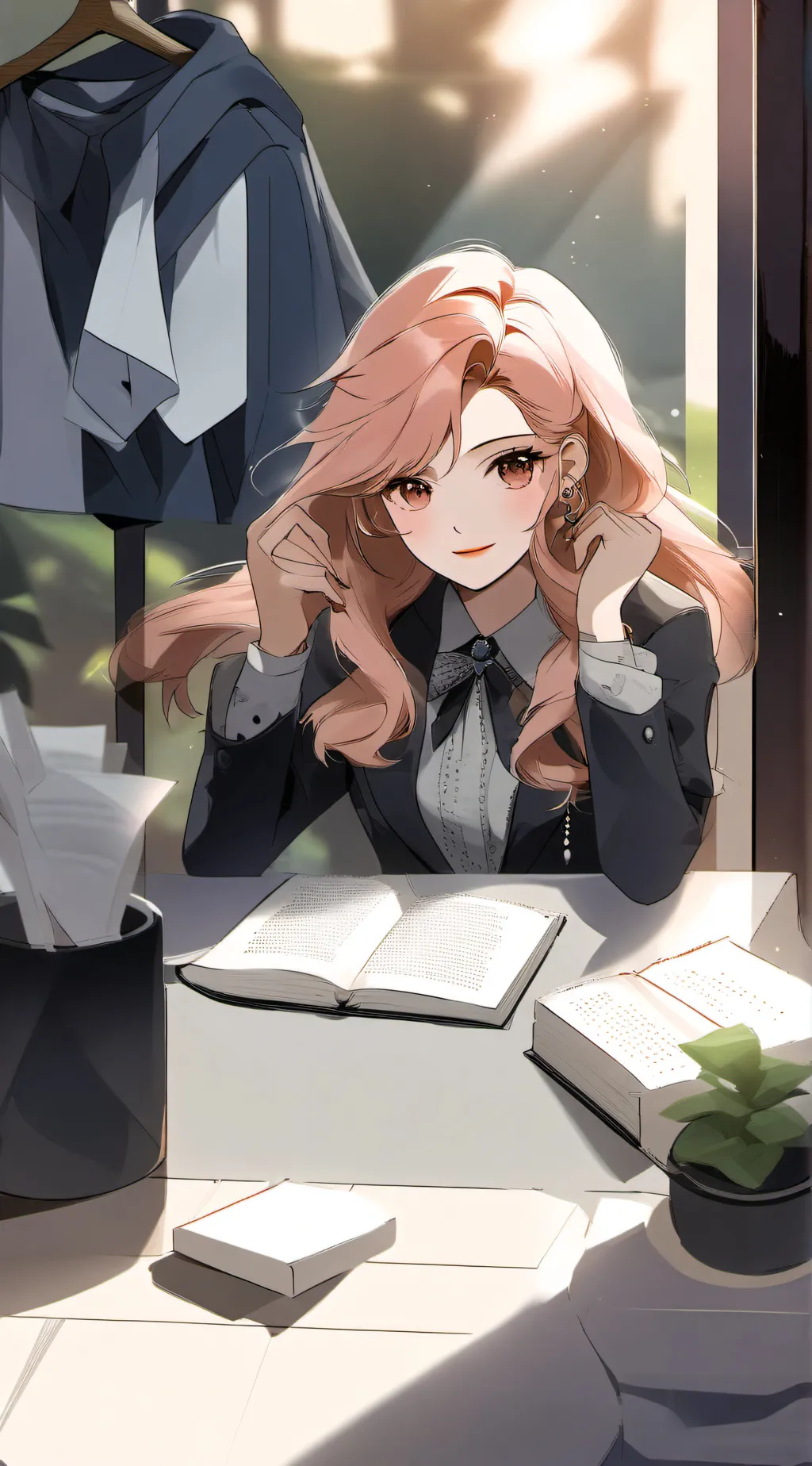 ai character: Tekya~ <3 background