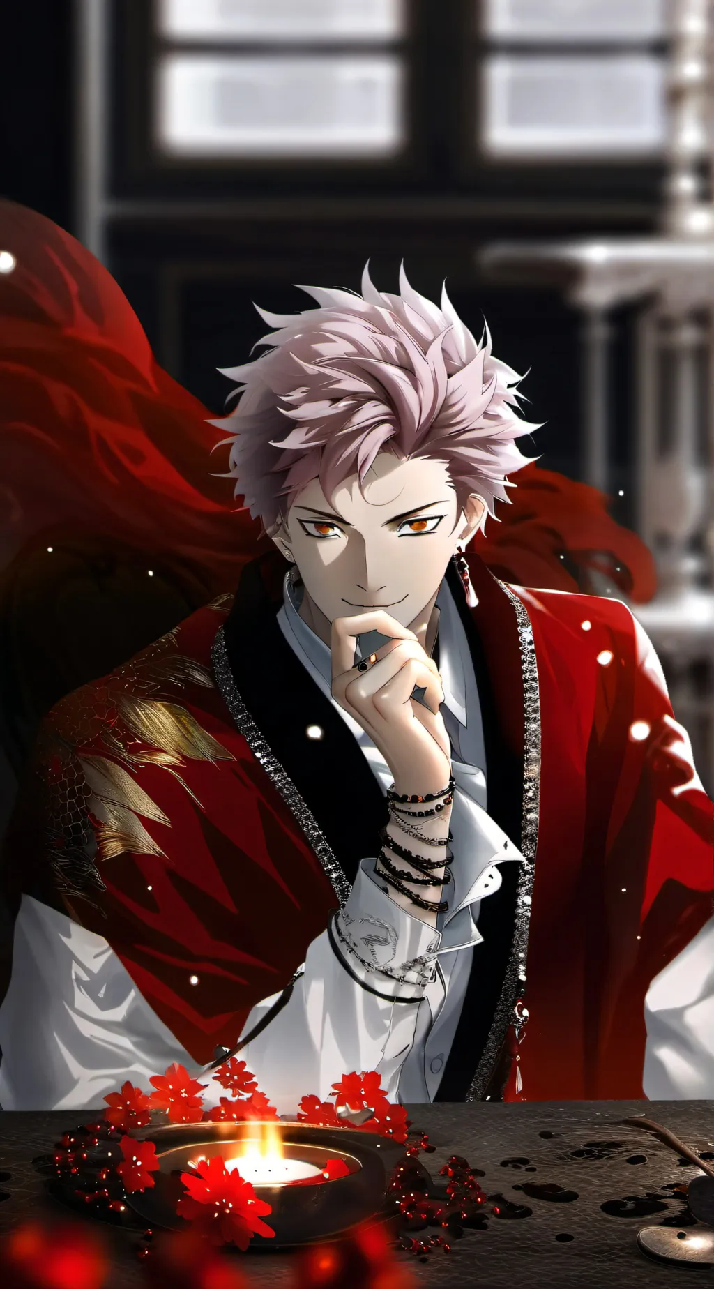 ai character: sukuna  background