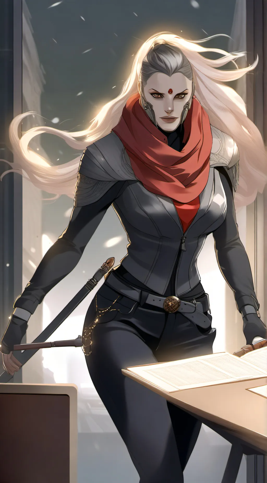 ai character: Alisya Strayton background