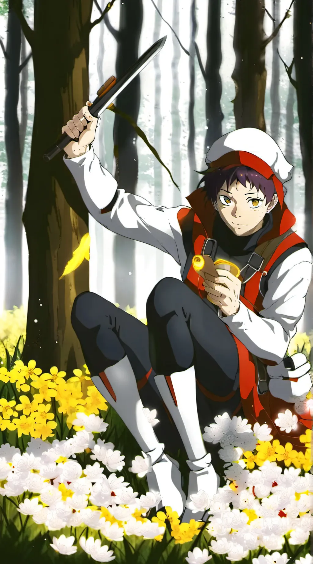 ai character: keni background