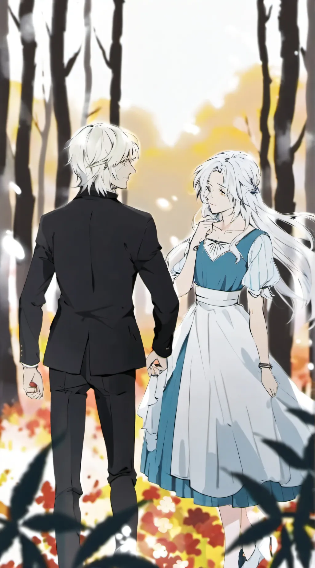 ai character: Sanemitsu parents  background