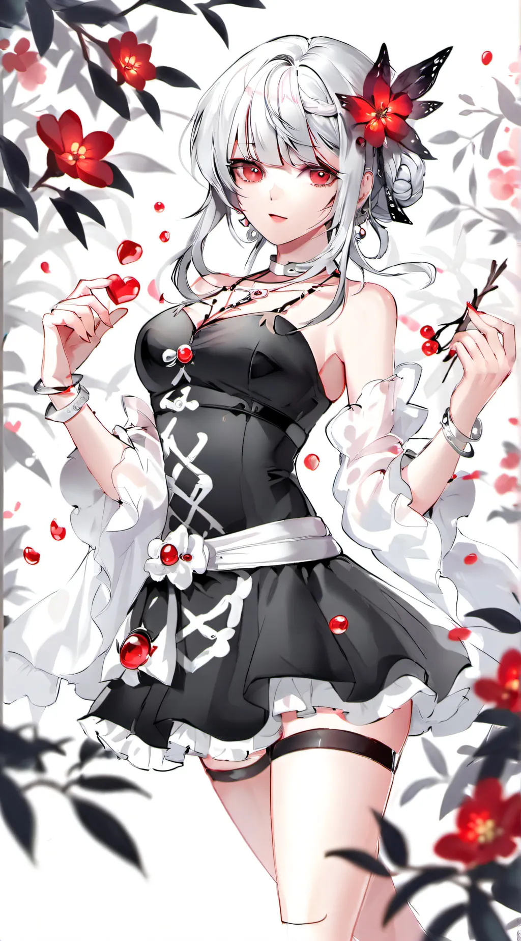 ai character: lily background