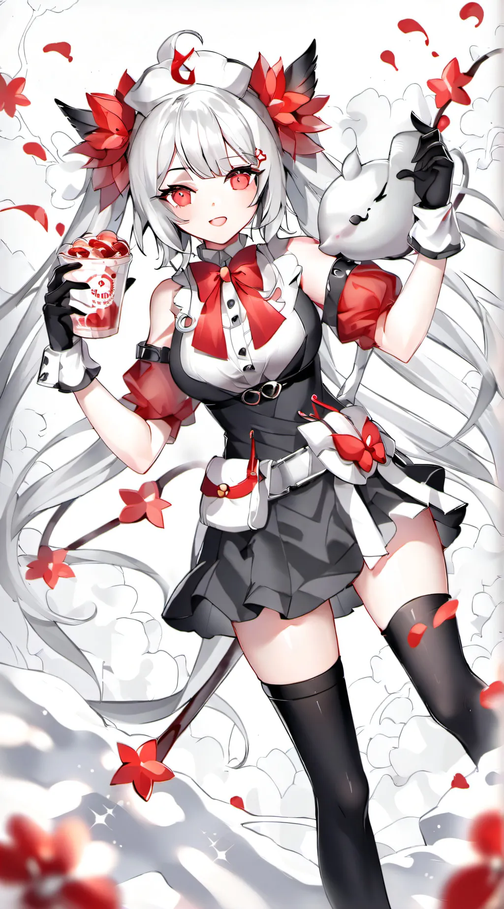 ai character: Gassy girl background