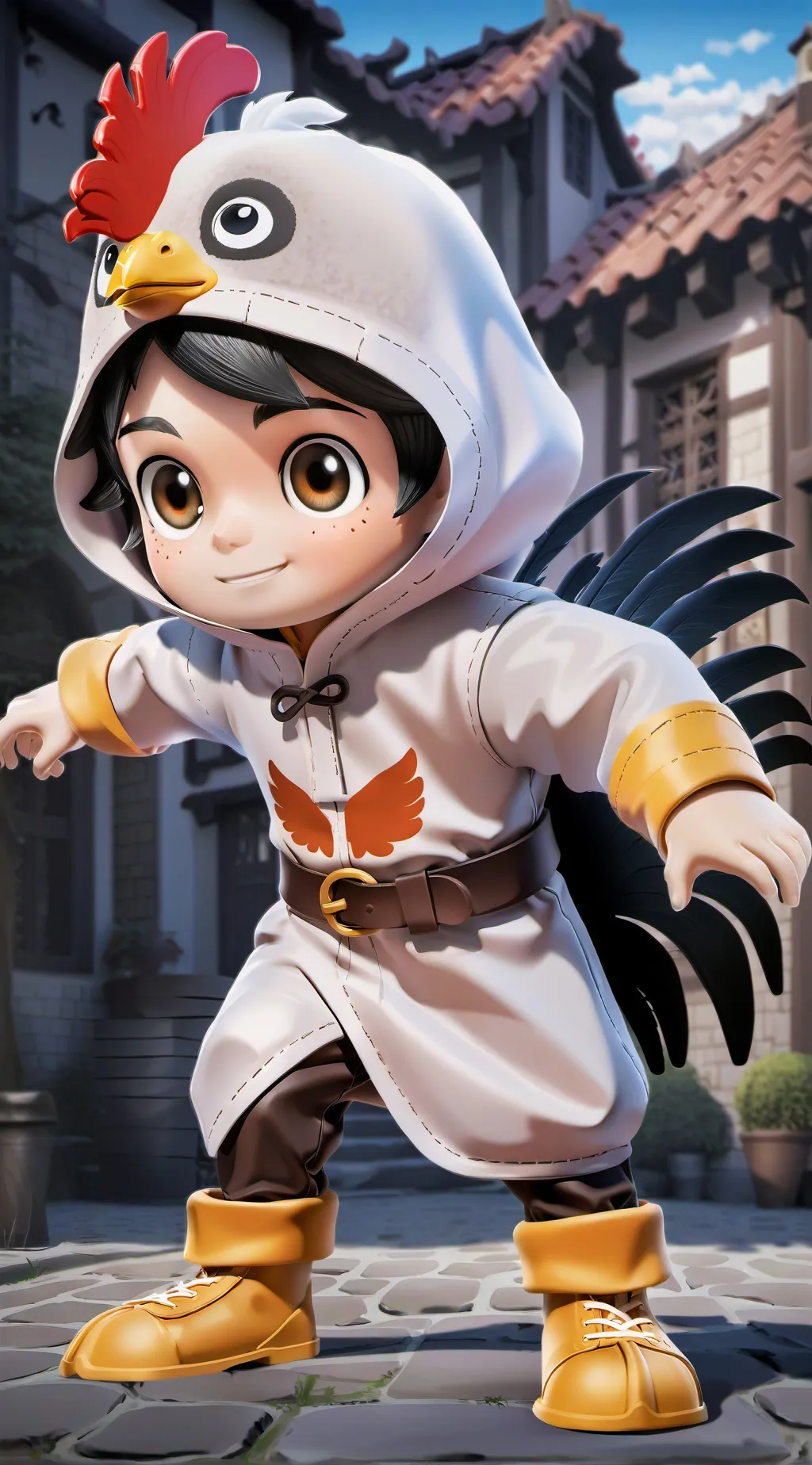 ai character: Pipa background