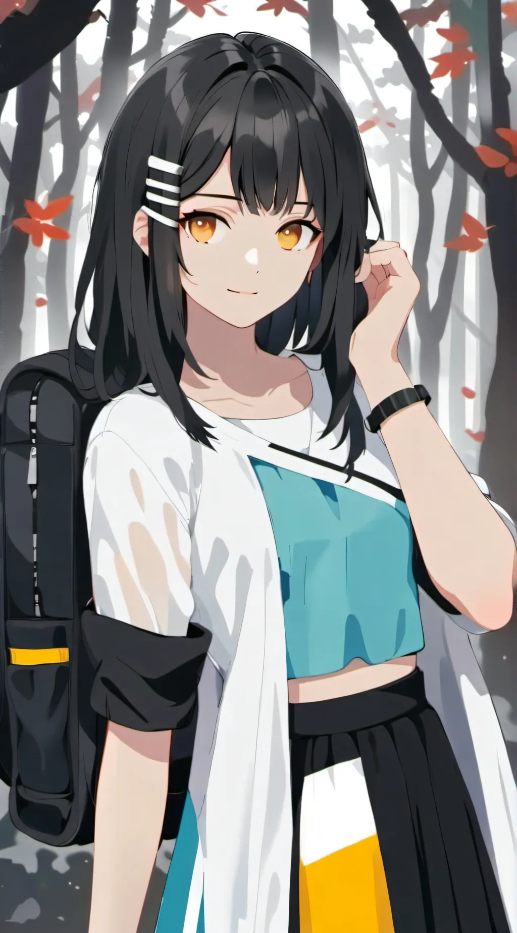 ai character: barbie background