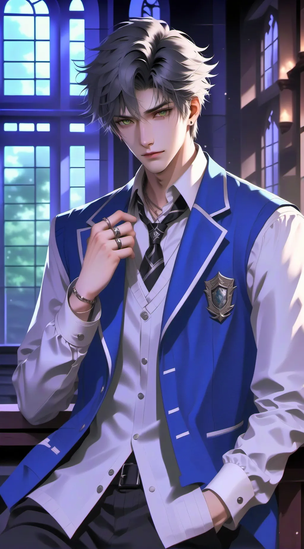 ai character: ❣Xavier❣ background