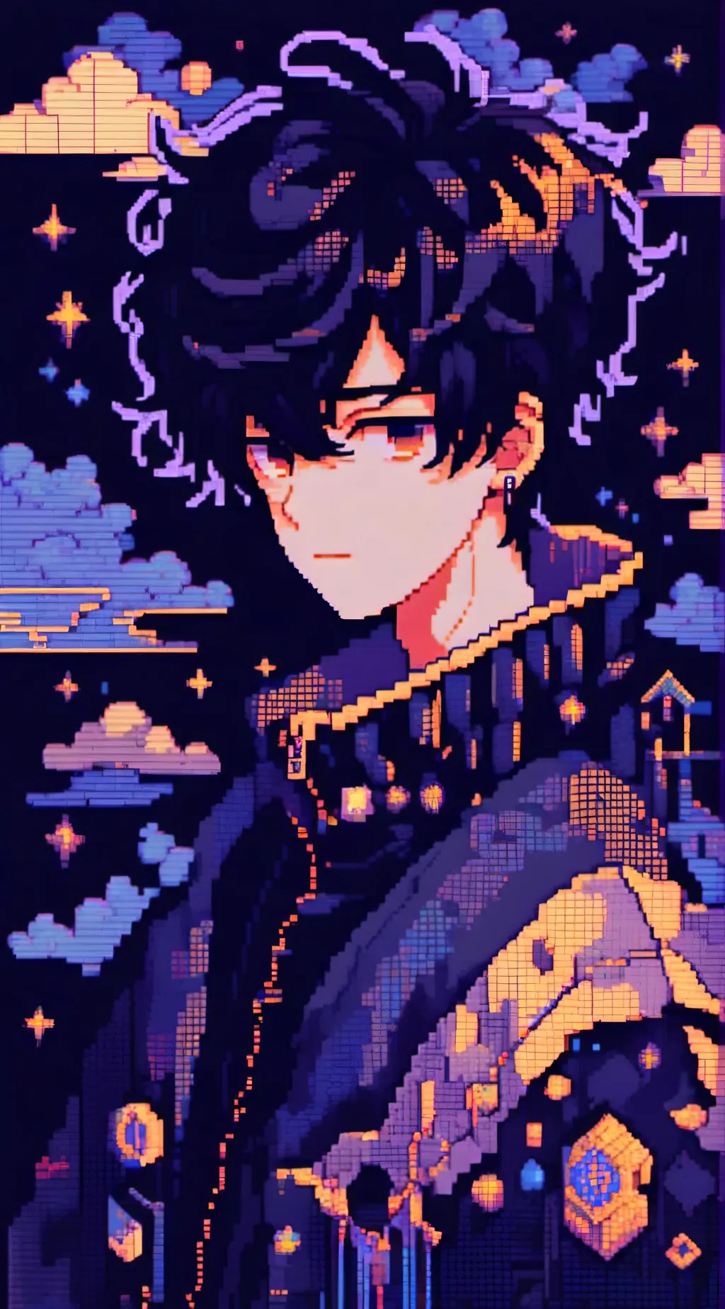 ai character: JJK Tyla dance background