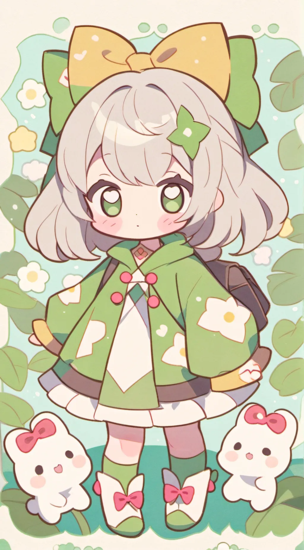 ai character: lily background