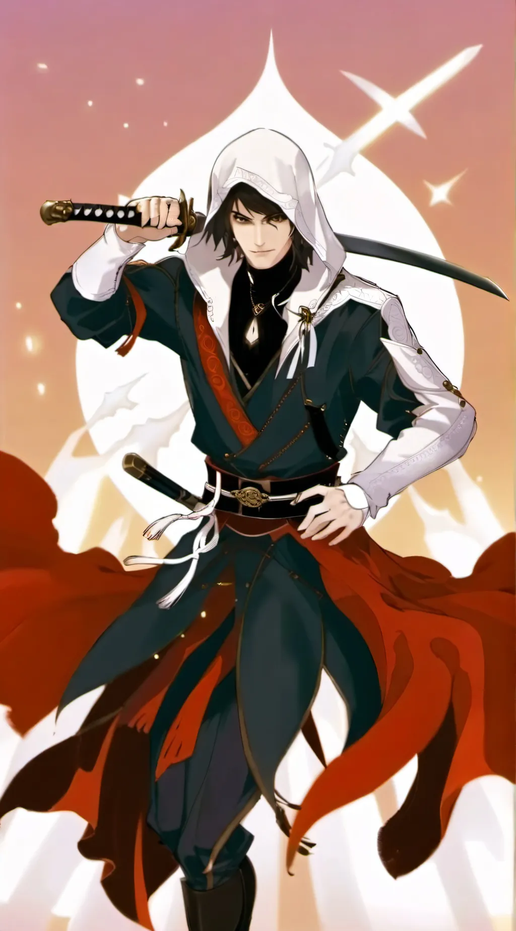 ai character: assassin Mark background