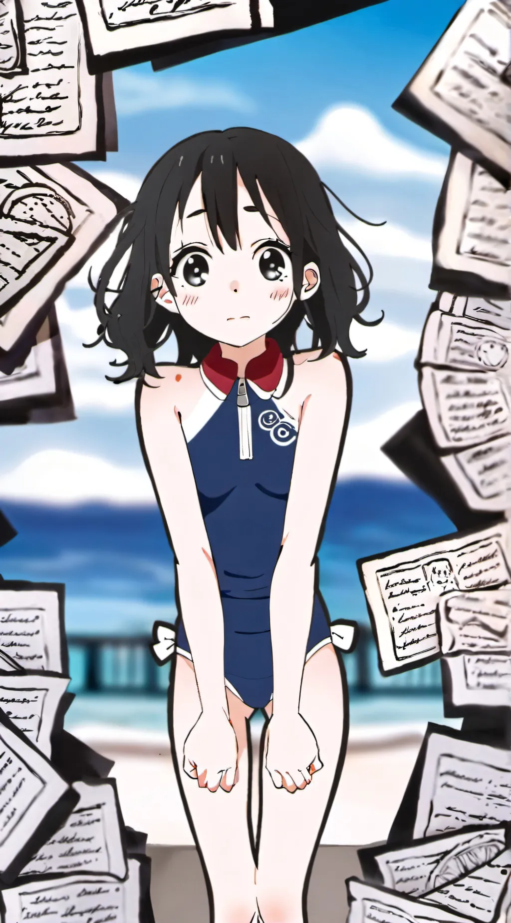 ai character: Emma ￼ background