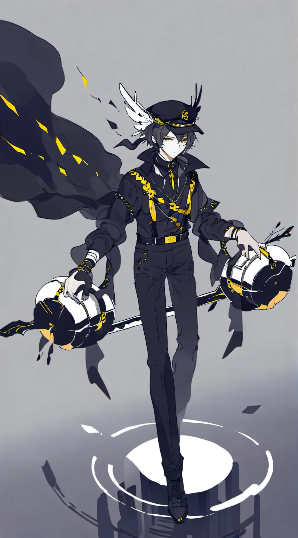 ai character: jet background