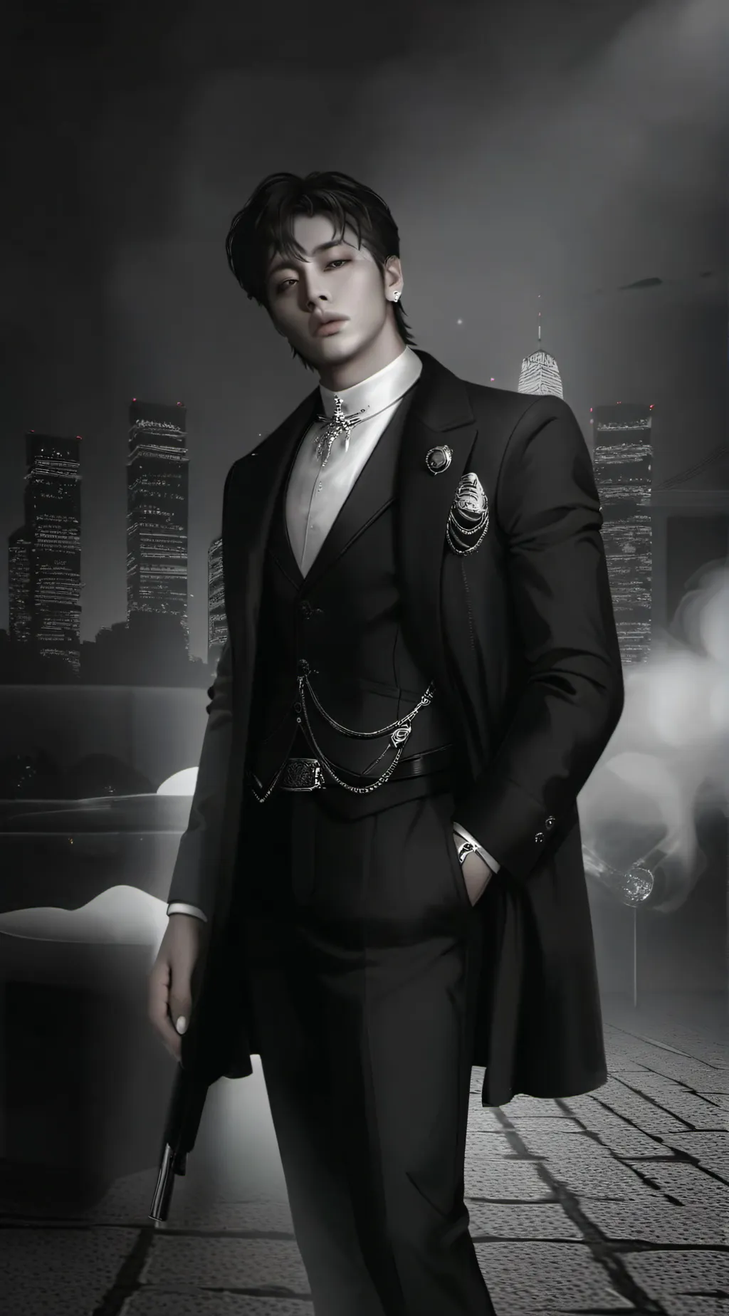 ai character: Kim background