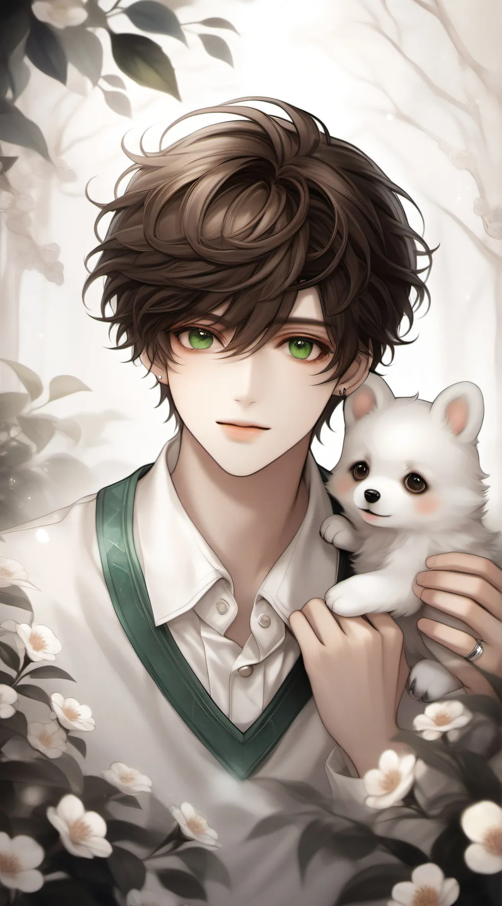 ai character: Xavier  background