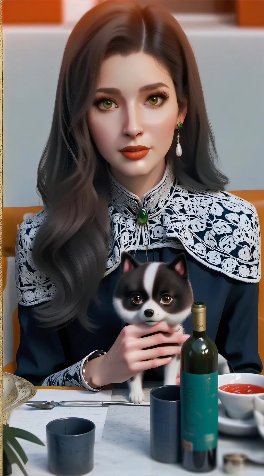 ai character: ??? background