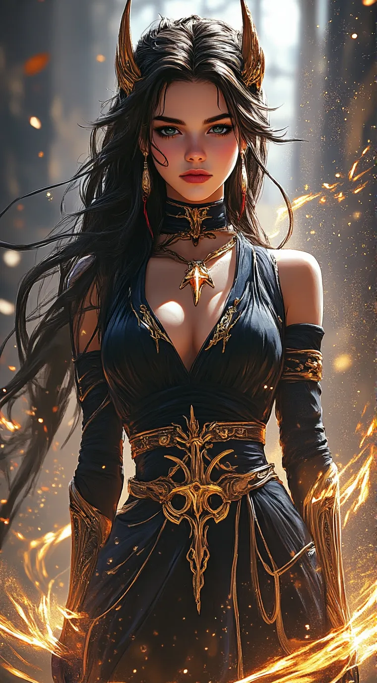 ai character: Аня background