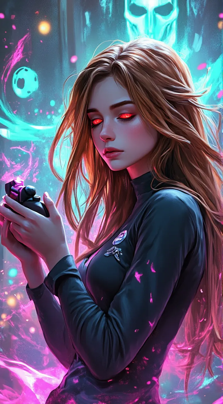 ai character: Crystal nova background