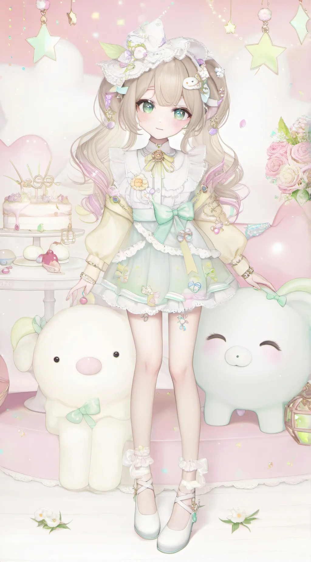 ai character: bella background