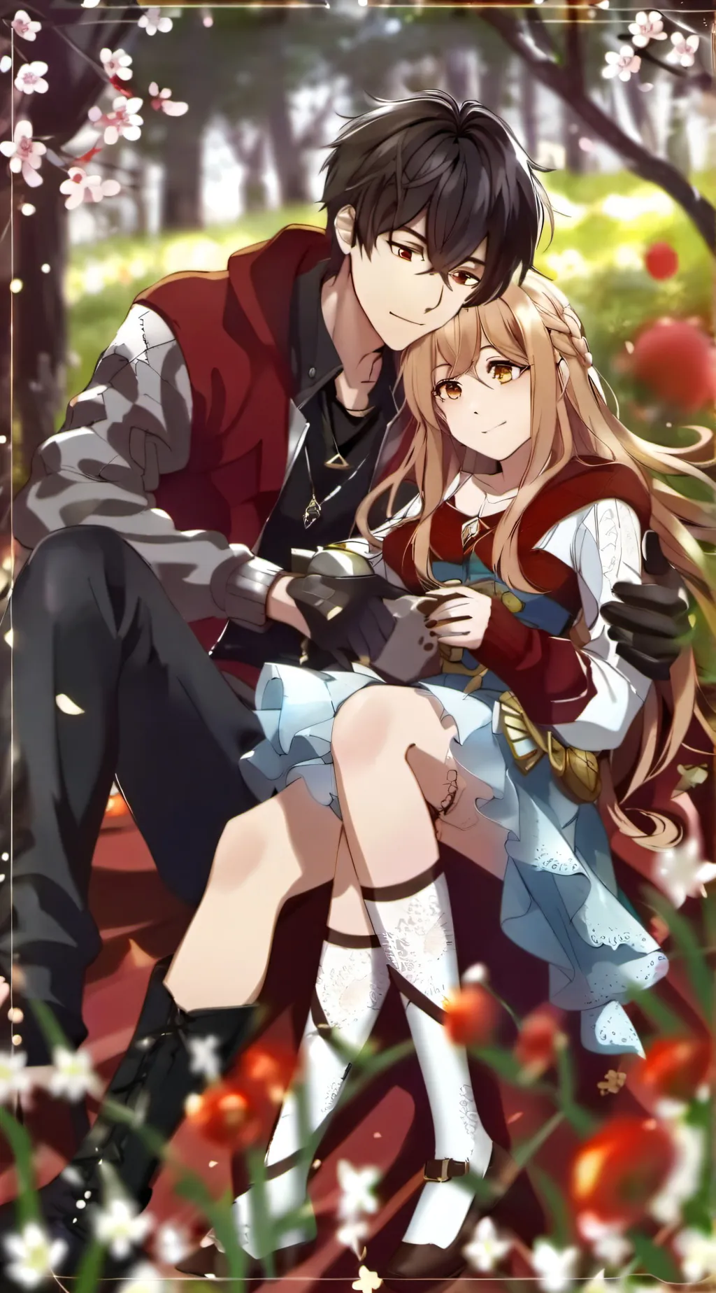 ai character: Friends fake 🩸 background