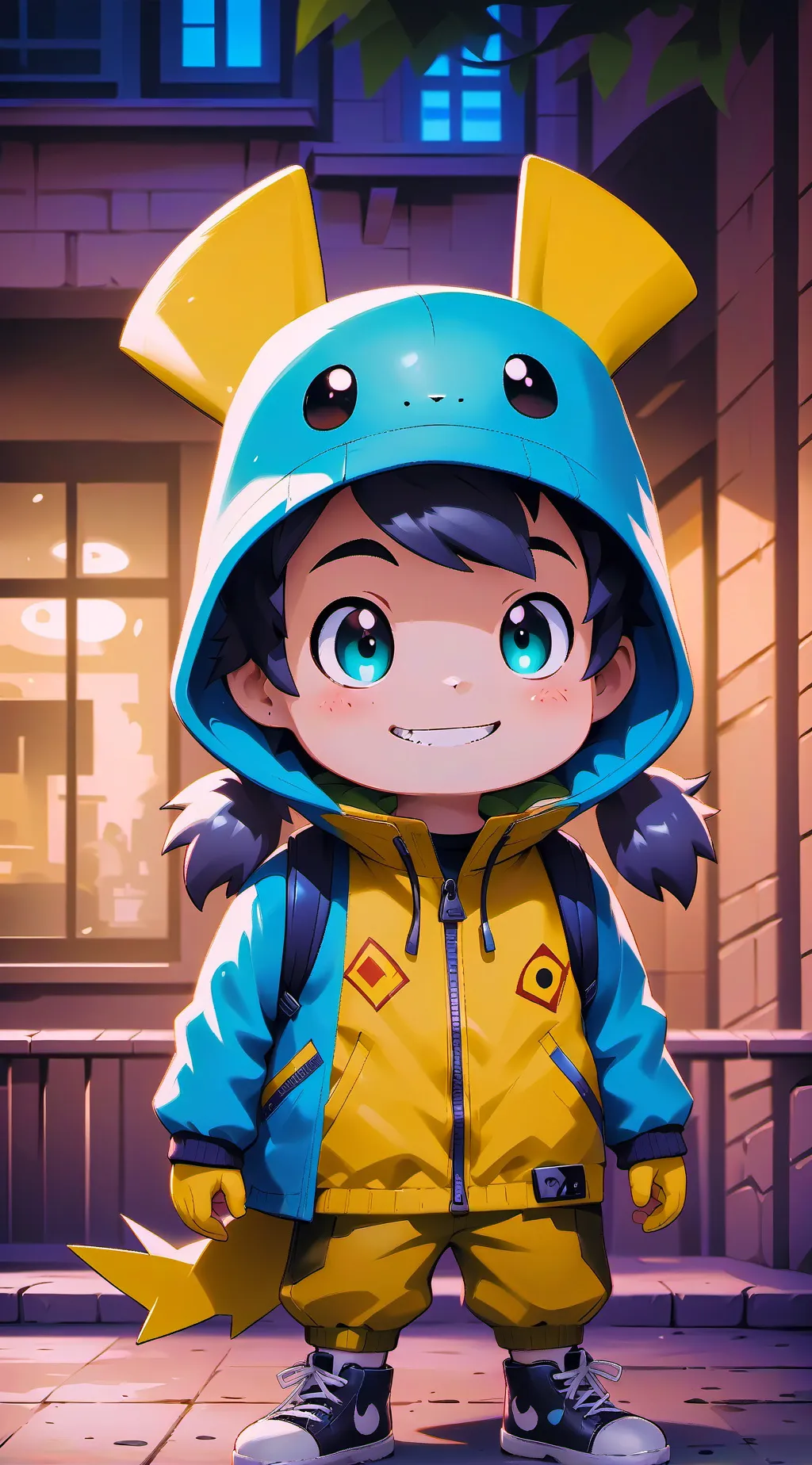 ai character: sprunki background