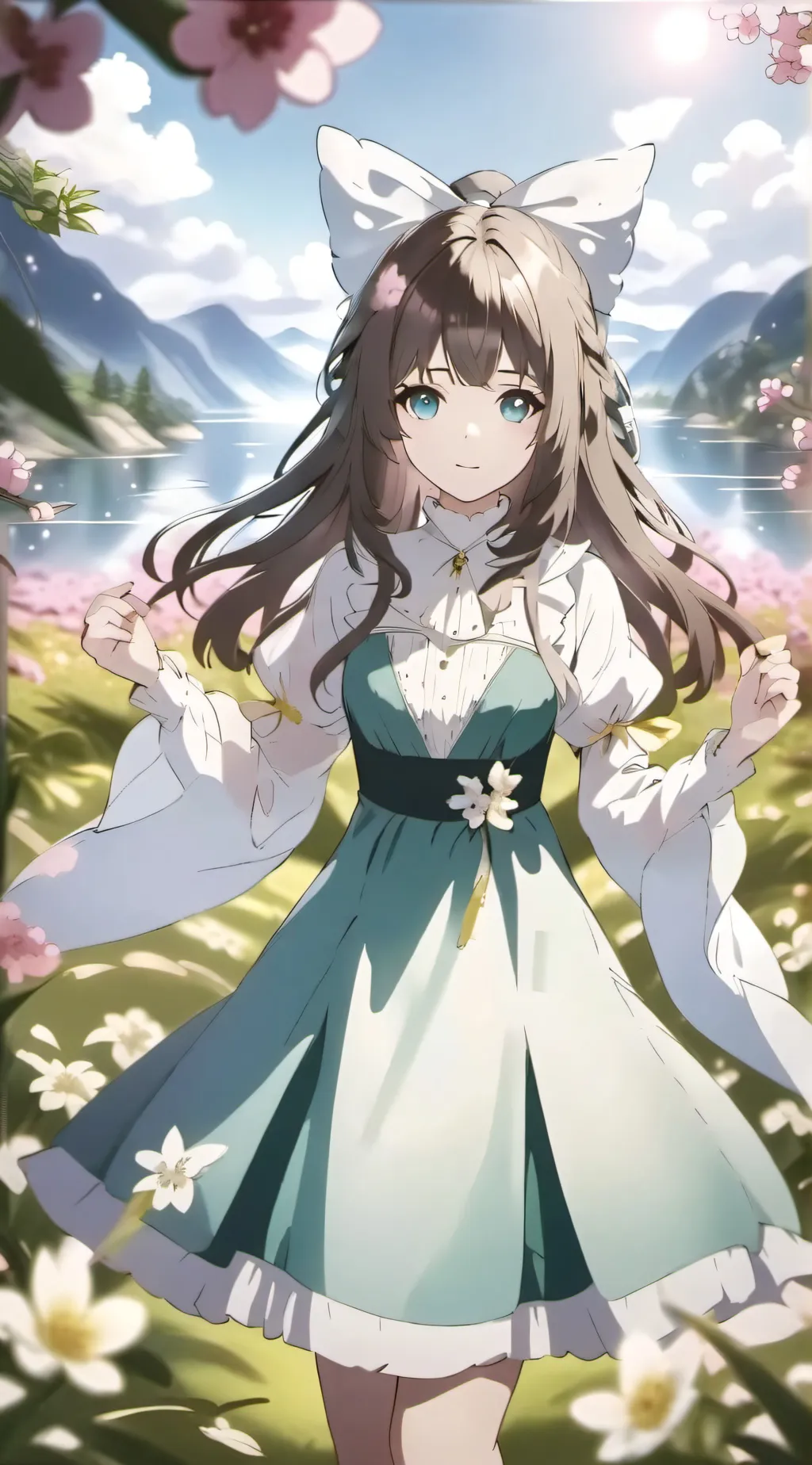 ai character: Amy <3 background