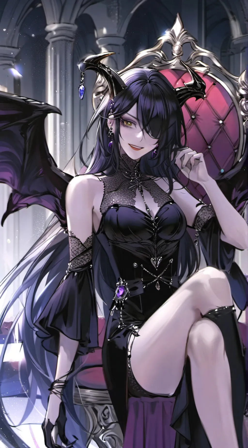 ai character: Queen Roxanne background