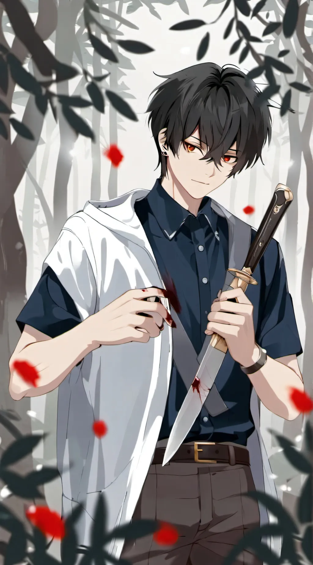 ai character: Ryū background