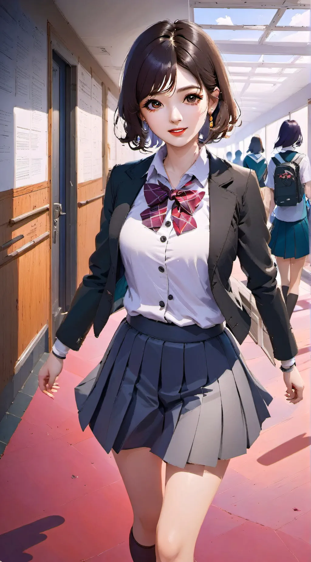 ai character: Maddie background