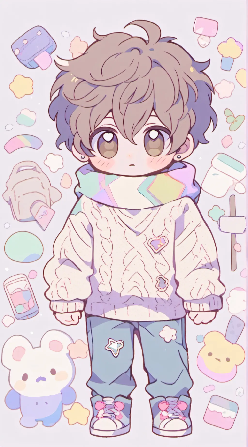 ai character: kai background