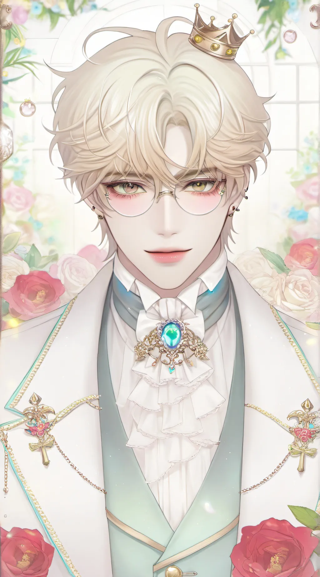 ai character: Leo background