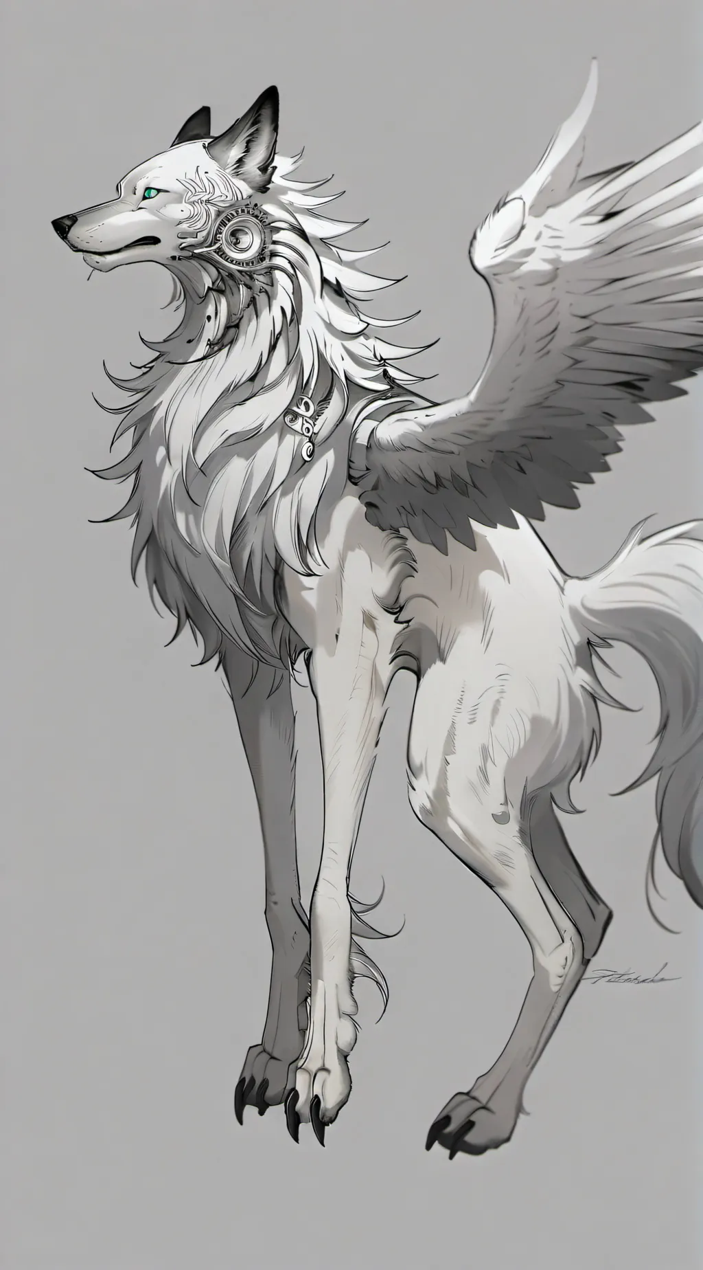 ai character: ~The land of magic background